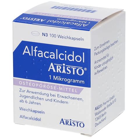 alfacalcidol aristo rückruf